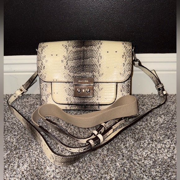 Michael Kors snake Sloan shoulder crossbody bag - Picture 1 of 16